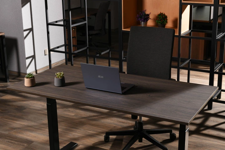 Стіл комп'ютерний 2E Wood Dark 620/1280x1500х750мм (2E-CE150WDARK-MOTORIZED) - изображение 8