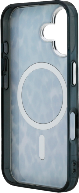 Панель Karl Lagerfeld IML Leopard Pattern MagSafe для iPhone 16 Black (3666339465469) - зображення 7