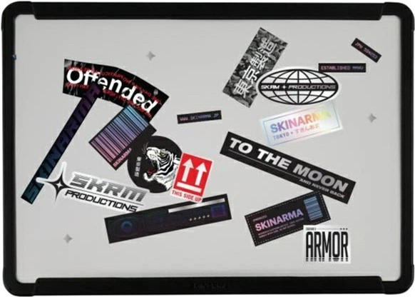 Чохол-накладка для ноутбука SkinArma Henko для Macbook Air 13" 2018-2020 Transparent (SK-MBA13-HENBLK537) - зображення 4