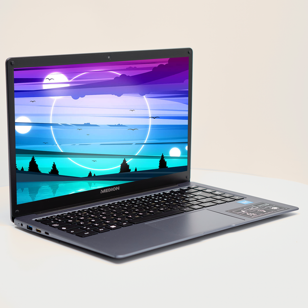 Ноутбук 14" Medion (Lenovo Group) Akoya E14223 | 10-е покоління Intel Celeron N4120 | RAM DDR4 4 ГБ | eMMC 128 ГБ | Intel UHD Graphics 600 | АКБ до 9 годин | Wi-Fi 5.0 | Bluetooth 5.1 | Win11 (4972) - Уценка - изображение 7
