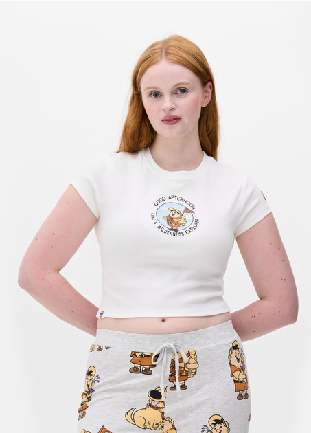 Женская пижамная футболка Primark Disney Pixar’s Short Sleeve Pyjama Top XL Для дома и сна Белый (9005) - Фото 1 Женская пижамная футболка Primark Disney Pixar’s Short Sleeve Pyjama Top XL Для дома и сна Белый (9005) - изображение 1