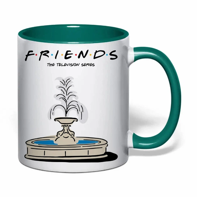 Чашка з друком "Friends (Друзі)" №3 (колір темно-зелений) (37189) - Фото 2 Чашка з друком "Friends (Друзі)" №3 (колір темно-зелений) (37189) - зображення 2