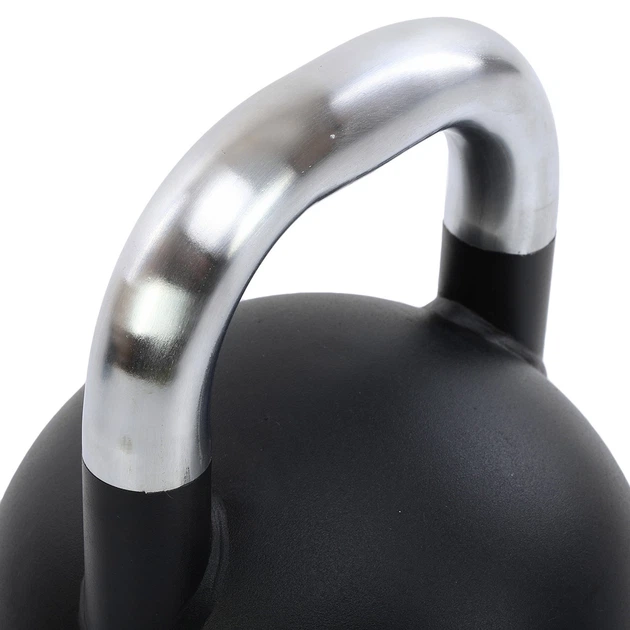 Гиря 16кг цельная соревновательная стальная окрашенная LivePro Competition Kettlebell 8042-16 вес 16кг - изображение 6