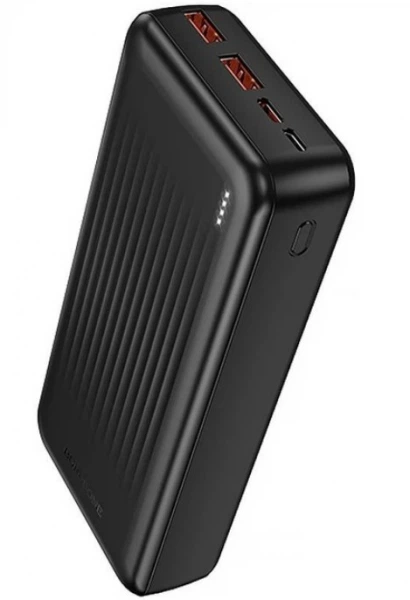 УМБ Borofone bj80a "Clever" 20000 mAh Black - Фото 1 УМБ Borofone bj80a "Clever" 20000 mAh Black - зображення 1