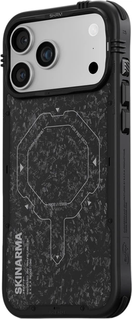 Панель SkinArma Vektor MagSafe для Apple iPhone 17 Pro Onyx (8886461249422) - зображення 2