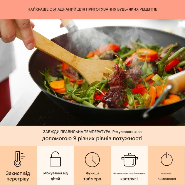 Варочная поверхность Klarstein Virtuosa встраиваемая электроплита на 5 конфорок Черная - изображение 5