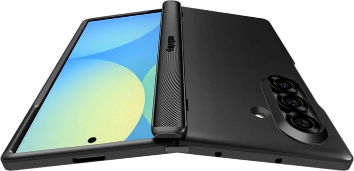 Etui Spigen Slim Armor Pro Mag Fit do Samsung Galaxy Z Fold 7 Black (ACS09551) - obraz 8