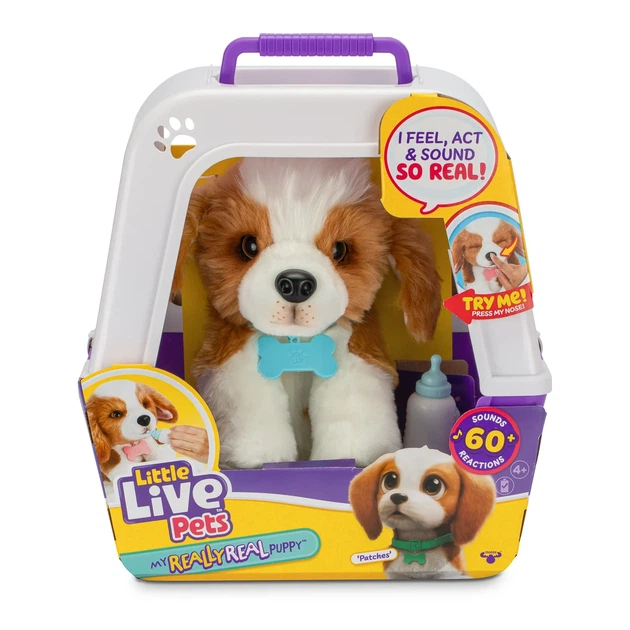Інтерактивна іграшка Little Live Pets Лагідне цуценя 33 см - зображення 2