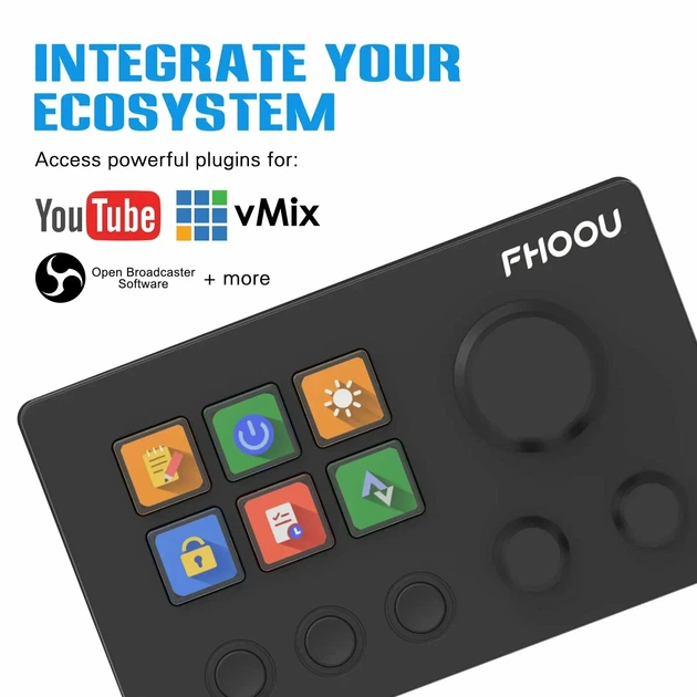 Мини-клавиатура консольная панель Mirabox N3 StreamDeck Global Version для Win/Mac - Фото 8 Мини-клавиатура консольная панель Mirabox N3 StreamDeck Global Version для Win/Mac - изображение 8