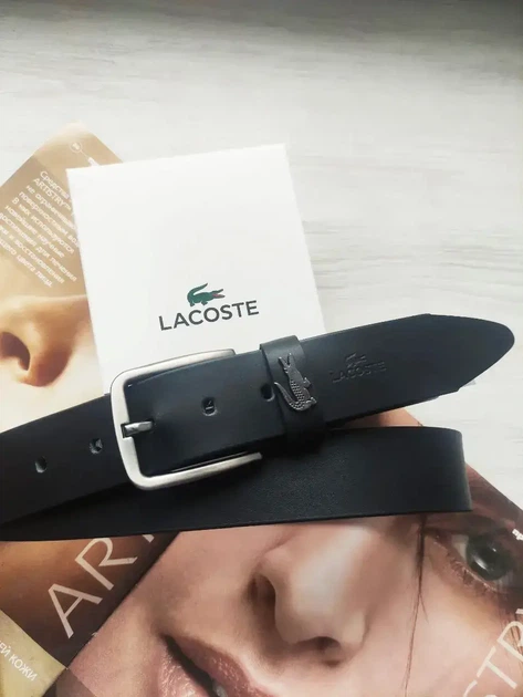 Мужской черный кожаный ремень + коробка в подарок! 120 см - Фото 2 Мужской черный кожаный ремень + коробка в подарок! 120 см - изображение 2