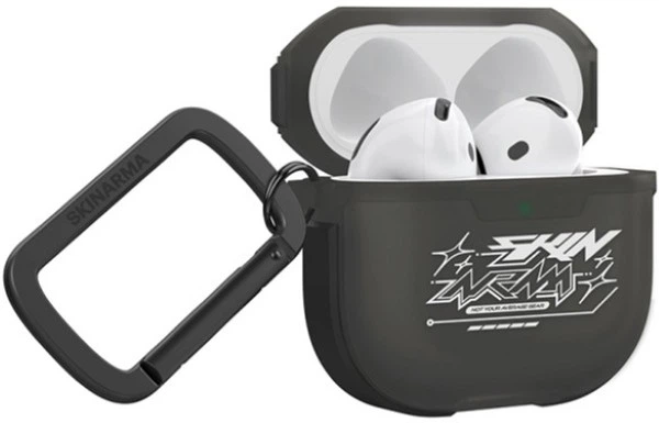 Чохол SkinArma Kinzoku для Apple AirPods 4 Smoke (SK-AP4KIN-SMOKE) - зображення 3