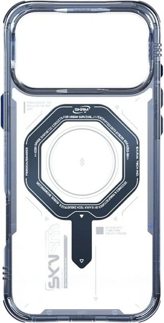 Панель SkinArma Magma Mag-Charge для Apple iPhone 17 Pro Navy (SK-IP17PRO-MGMA-BLU) - зображення 4