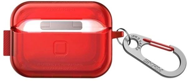 Etui SkinArma Saido do Apple AirPods Pro/Pro 2 Red (SK-AP2SAIDO-RED) - obraz 3
