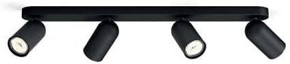 Philips - Точечный светильник 4xGU10/5,5W/230V черный светодиодный - изображение 6