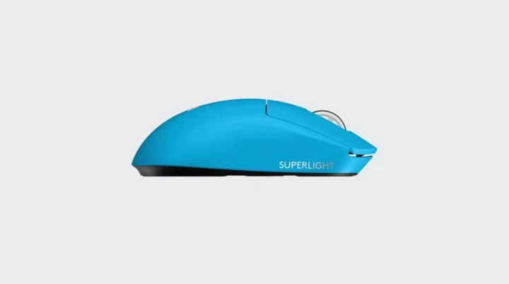 Бездротова ігрова миша Logitech PRO X SUPERLIGHT 2 Обмежене видання Cyan Блакитний - Фото 2 Бездротова ігрова миша Logitech PRO X SUPERLIGHT 2 Обмежене видання Cyan Блакитний - зображення 2