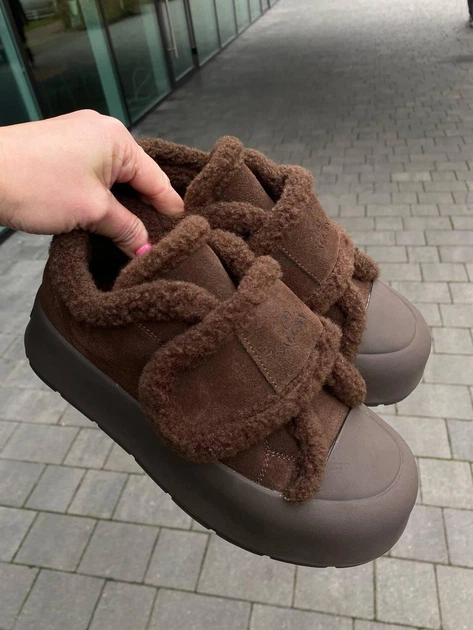 Угги женские зимние UGG из натуральной замши шоколадные 38 (6093) - Фото 1 Угги женские зимние UGG из натуральной замши шоколадные 38 (6093) - изображение 1