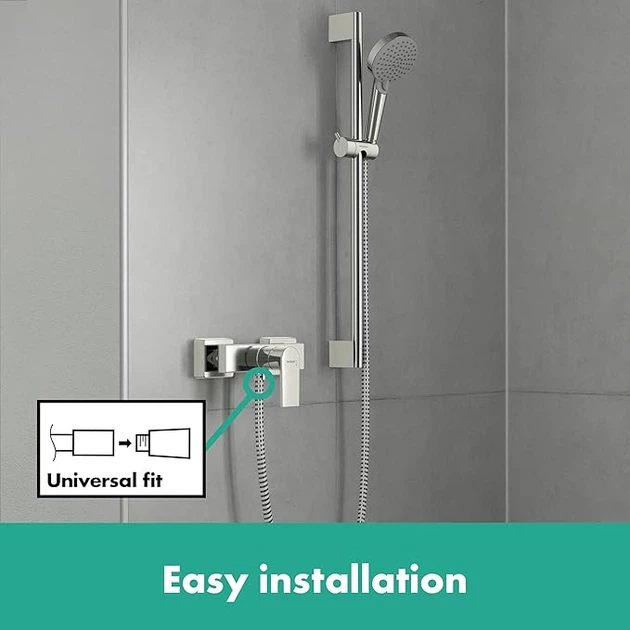 Змішувач hansgrohe Vernis Shape для душу Chrome (71650000) - Фото 4 Змішувач hansgrohe Vernis Shape для душу Chrome (71650000) - зображення 4