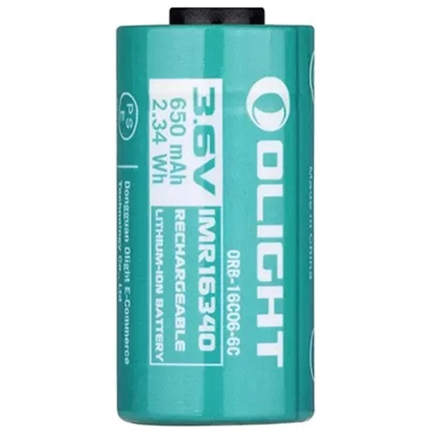 Акумуляторна батарея Olight 16C06-6C - Фото 2 Акумуляторна батарея Olight 16C06-6C - зображення 2