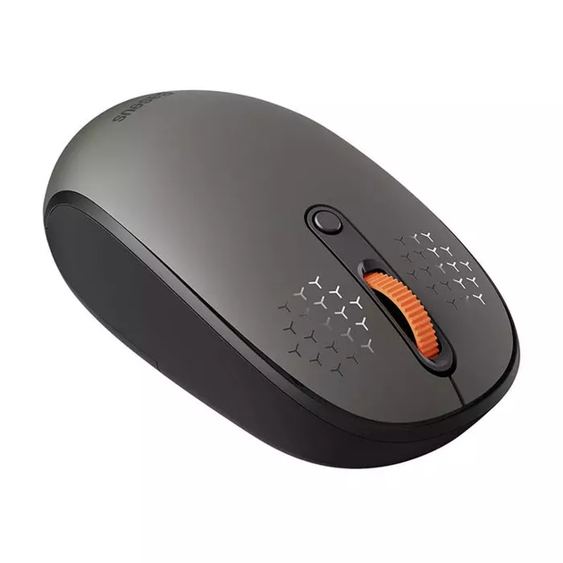 Беспроводная USB мышь Baseus F01B Tri-mode 2.4G BT 5.0 1600 DPI Froster Gray (B01055503833-00) - Фото 7 Беспроводная USB мышь Baseus F01B Tri-mode 2.4G BT 5.0 1600 DPI Froster Gray (B01055503833-00) - изображение 7