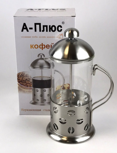 Заварник френч пресс для чая кофе A-Plus 1025 1000 мл - изображение 2