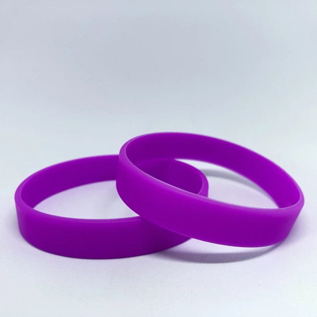 Силіконовий браслет 45 Purple 1153671835 - Фото 1 Силіконовий браслет 45 Purple 1153671835 - изображение 1
