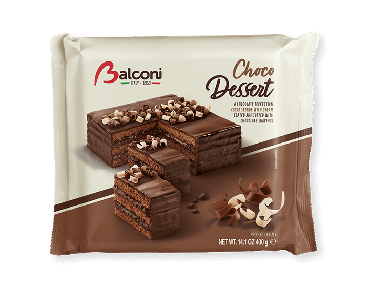 Торт BALCONI Choco Dessert 400 г - Фото 1 Торт BALCONI Choco Dessert 400 г - изображение 1