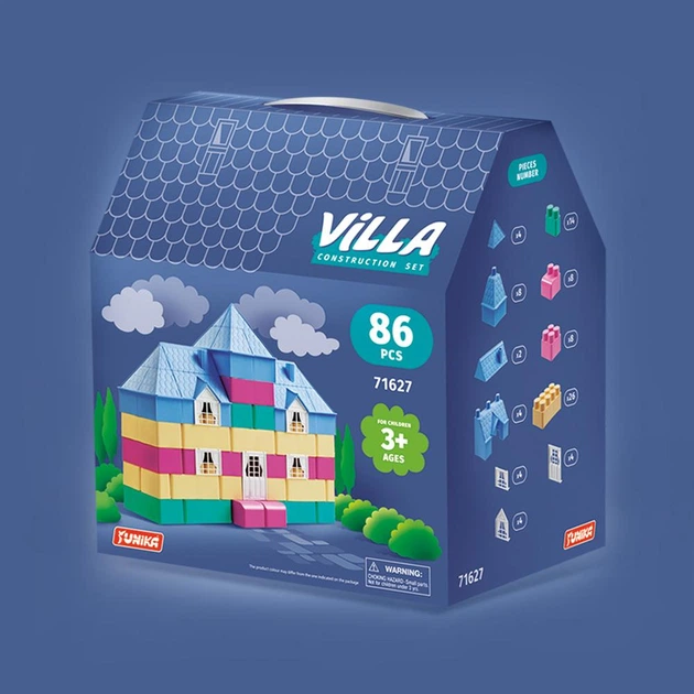 Конструктор VILLA 86 дет - Фото 2 Конструктор VILLA 86 дет - зображення 2