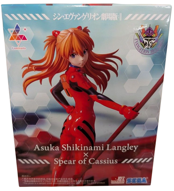 Фигурка SEGA Luminasta Evangelion Евангелион Asuka Shikinami Langley Аска Лэнгли Сорью 22 см S L E ALS 22 - изображение 5