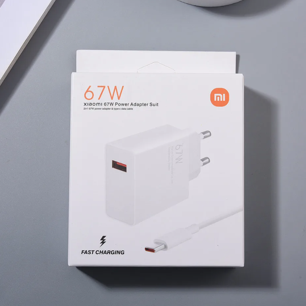 Зарядное устройство Xiaomi 67W MAX блок + кабель Type C (6 ампер) MDY-12-EH. Турбо QC3, QC4, быстрая зарядка 67MAX TURBO, Mi Turbo Charge для смартфона, планшета Сяоми, Ксиоми, Poco, Redmi Note - Фото 2 Зарядное устройство Xiaomi 67W MAX блок + кабель Type C (6 ампер) MDY-12-EH. Турбо QC3, QC4, быстрая зарядка 67MAX TURBO, Mi Turbo Charge для смартфона, планшета Сяоми, Ксиоми, Poco, Redmi Note - изображение 2