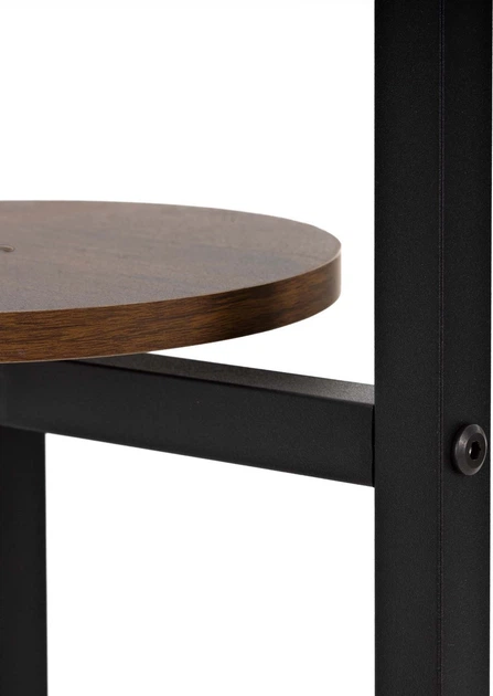 Stojak na kwiaty Springos metalowy 5 poziomów Ciemnobrązowy GA0219 (5908455306843) - obraz 4