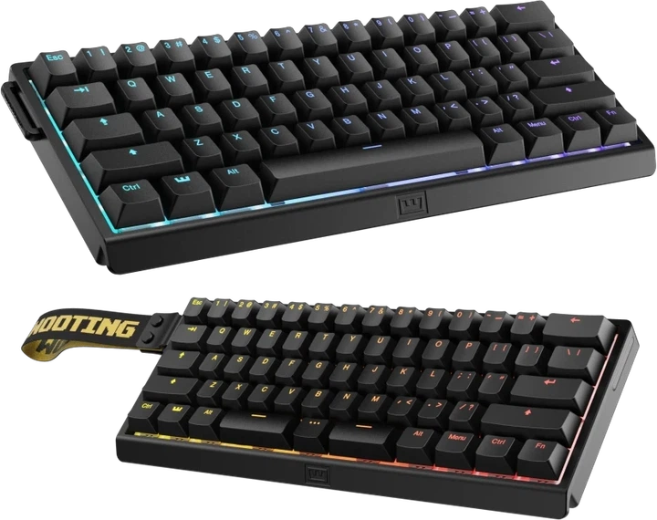 Wooting 60HE V2 Module／真鍮プレート2枚 Wooting 60HE V2 Module／真鍮プレート2枚 Wooting 60HE V2 Module