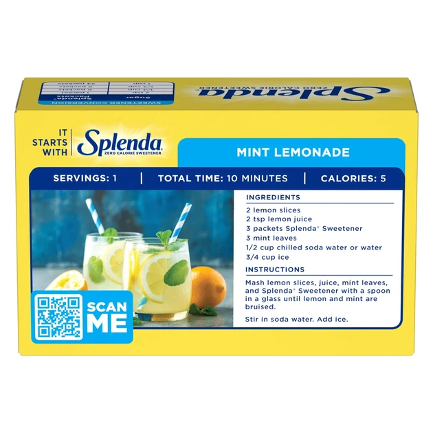 Cахарозаменитель сукралоза Splenda 100 г - Фото 3 Cахарозаменитель сукралоза Splenda 100 г - изображение 3