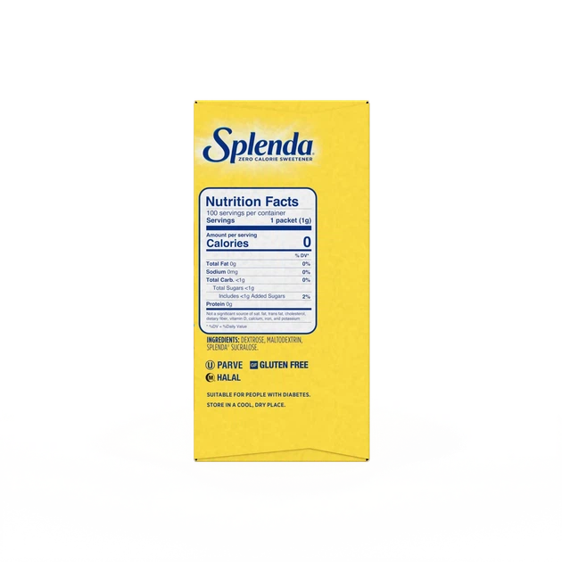 Cахарозаменитель сукралоза Splenda 100 г - Фото 5 Cахарозаменитель сукралоза Splenda 100 г - изображение 5
