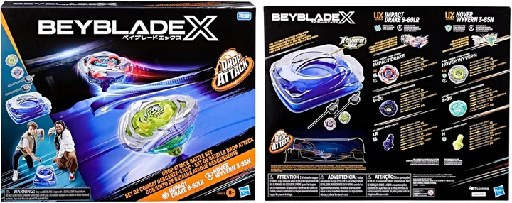 Бейблейд Арена Х Екстремальна битва Beyblade X Drop Attack Battle Set BB025 - Фото 8 Бейблейд Арена Х Екстремальна битва Beyblade X Drop Attack Battle Set BB025 - зображення 8