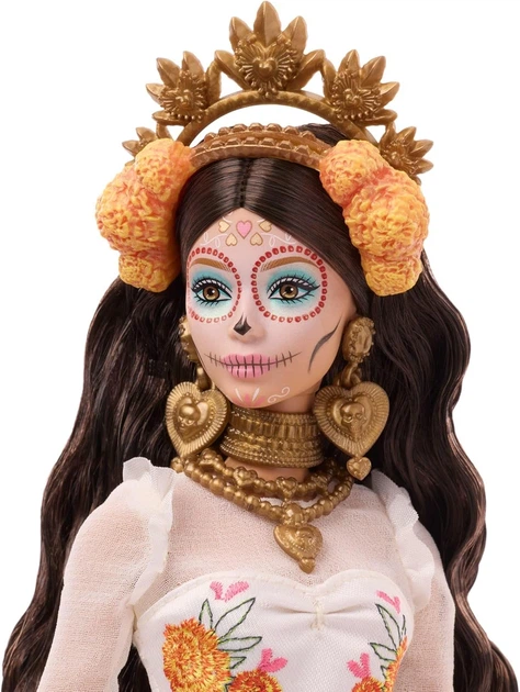 Коллекционная кукла Барби День мертвых Barbie Signature 2025 Dia De Muertos Doll - изображение 7