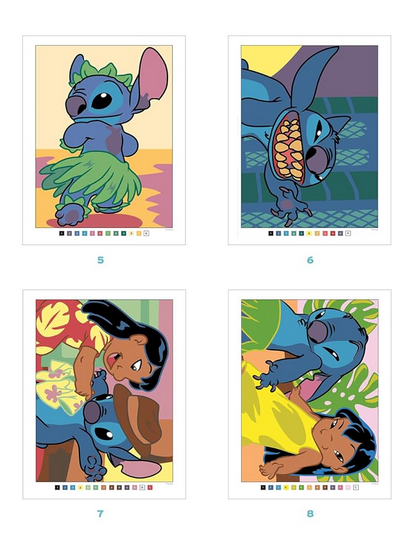 Розмальовка Disney Hachette за номерами 100 % Stitch - зображення 7