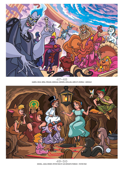 Раскраска Disney Hachette по номерам Portraits de famille - изображение 4