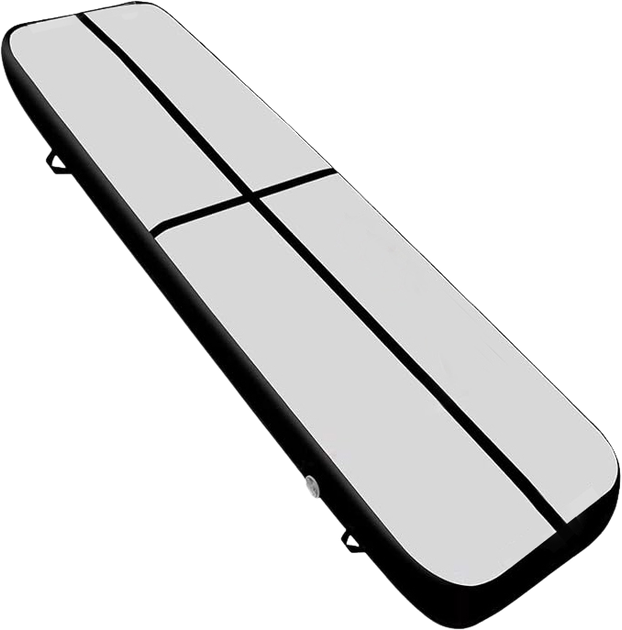 Śćieżka akrobatyczna Hedo Airtrack 400 x 100 x 20 cm Czarna (5907184130248) - obraz 1