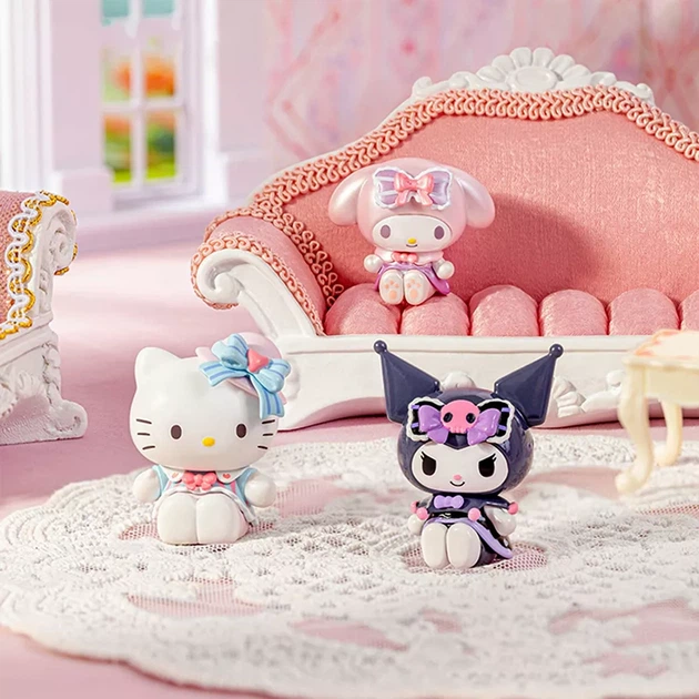 Фігурка-сюрприз Pop Top Hello Kitty and Friends Елегантні панянки (24MQD-036) - Фото 5 Фігурка-сюрприз Pop Top Hello Kitty and Friends Елегантні панянки (24MQD-036) - зображення 5