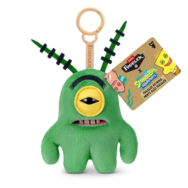 Мягкая игрушка-брелок Fuggler Планктон (15756G) - Фото 2 Мягкая игрушка-брелок Fuggler Планктон (15756G) - изображение 2