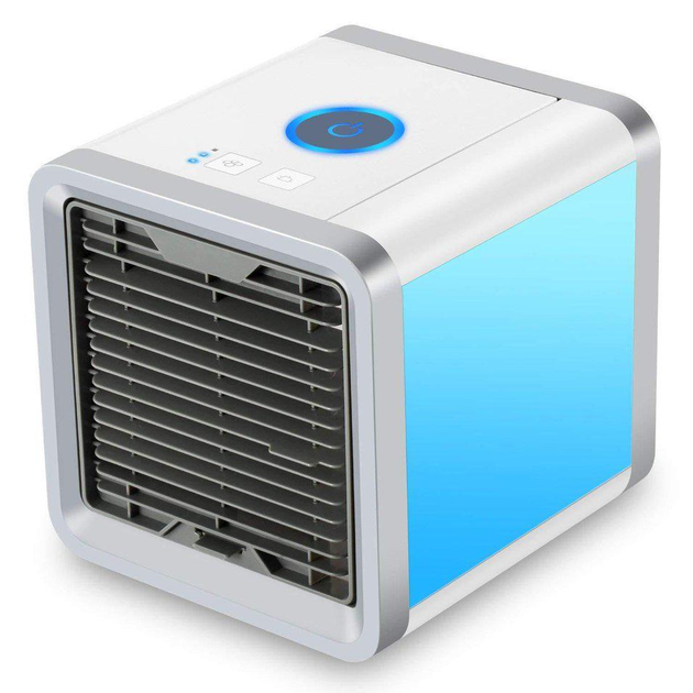 Мини кондиционер A-Plus Electro-air-10 Вт с подсветкой-очищает, охлаждает, увлажняет воздух Белый - изображение 2