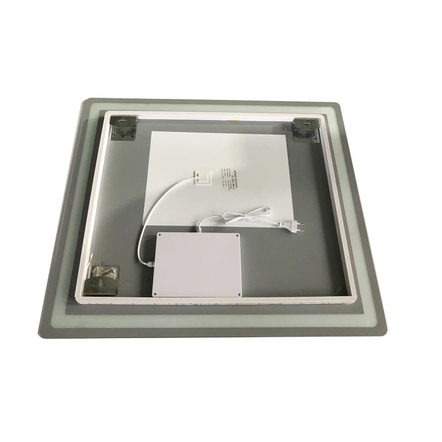 Дзеркало Zerix Mirra MR05-80x70-REVERSE з LED Touch, Anti-fog, димером, регулятором яскравості (ZX6057) ( 13615 ) - изображение 2