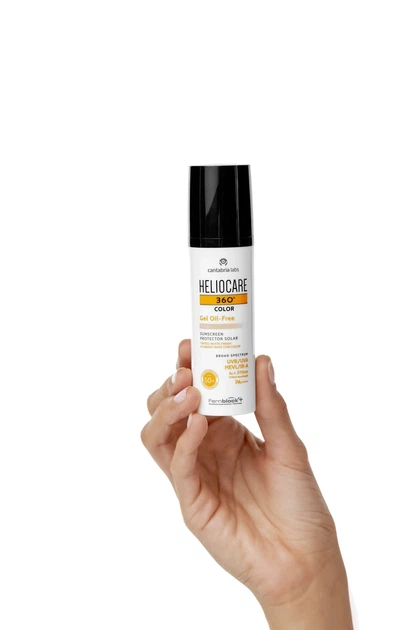 Тональный солнцезащитный гель CANTABRIA LABS на водной основе тон беж HELIOCARE 360º Color Gel Oil-Free SPF 50+ 50 мл - Фото 2 Тональный солнцезащитный гель CANTABRIA LABS на водной основе тон беж HELIOCARE 360º Color Gel Oil-Free SPF 50+ 50 мл - изображение 2