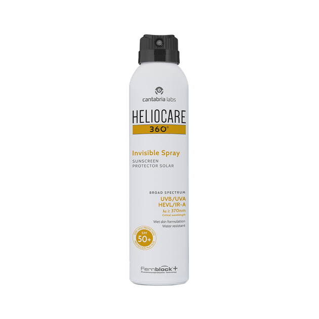 Солнцезащитный спрей невидимка CANTABRIA LABS HELIOCARE 360º Invisible Spray SPF 50+ 200 мл - Фото 1 Солнцезащитный спрей невидимка CANTABRIA LABS HELIOCARE 360º Invisible Spray SPF 50+ 200 мл - изображение 1