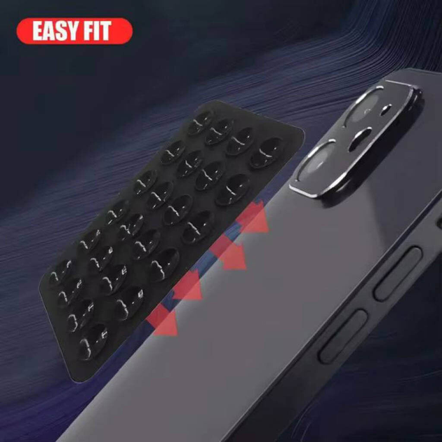 Силиконовая держатель-присоска телефона Sticker Side Silicone (3M коврик липучка) (Серый) - Фото 2 Силиконовая держатель-присоска телефона Sticker Side Silicone (3M коврик липучка) (Серый) - изображение 2