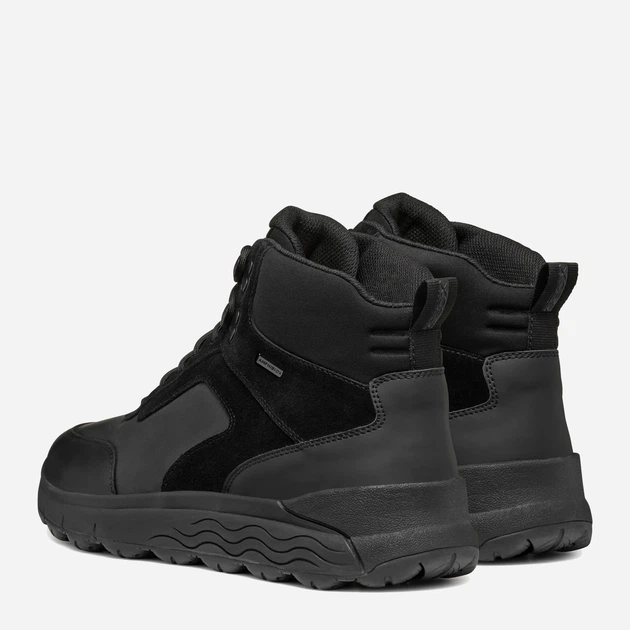 Чоловічі черевики Geox U Spherica 4X4 B Abx U46FDB-0FF22-C9999 41 Чорні (8058192015038) - зображення 3