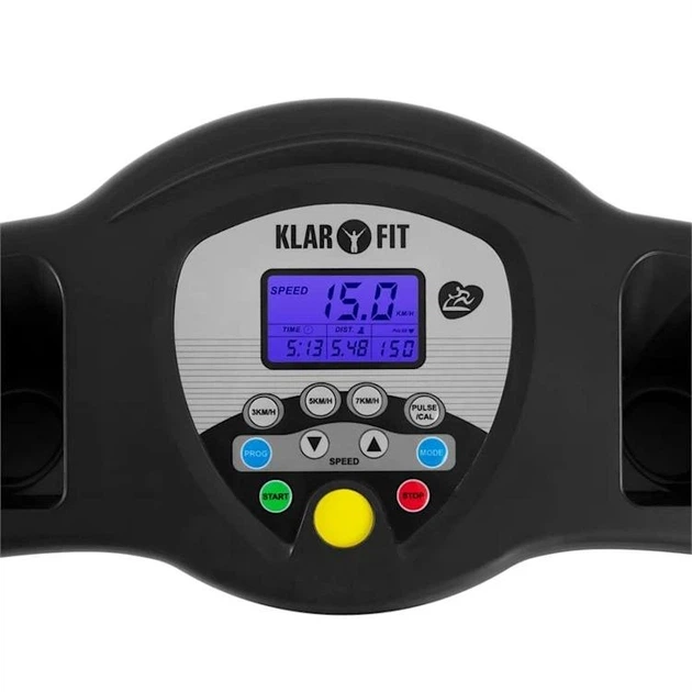 Беговая дорожка Klarfit Pacemaker X3 12 км/ч с наклоном спортивный тренажёр 10026387 - Уценка - изображение 5