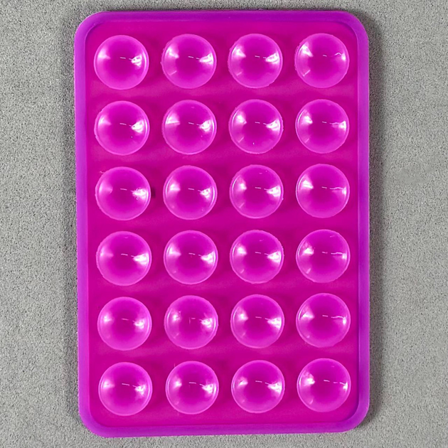 Силиконовая держатель-присоска телефона Sticker Side Silicone (3M коврик липучка) (Фиолетовый) 53809 - Фото 1 Силиконовая держатель-присоска телефона Sticker Side Silicone (3M коврик липучка) (Фиолетовый) 53809 - изображение 1