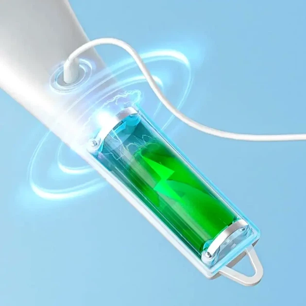 Електрична щітка Magic Brush з USB акумуляторна бездротова універсальна щітка з 6 насадками біла - Фото 6 Електрична щітка Magic Brush з USB акумуляторна бездротова універсальна щітка з 6 насадками біла - зображення 6