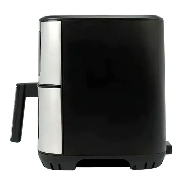 Аерофритниця Hoffmans HM-791 Pro Chef Edition потужність 1000 Вт 6 режимів нержавіюча сталь срібляста безмасляна фритюрниця - зображення 5